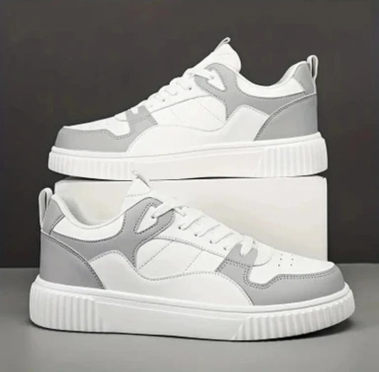 ATLEST Glacir Tone Sneakers – White/Grey