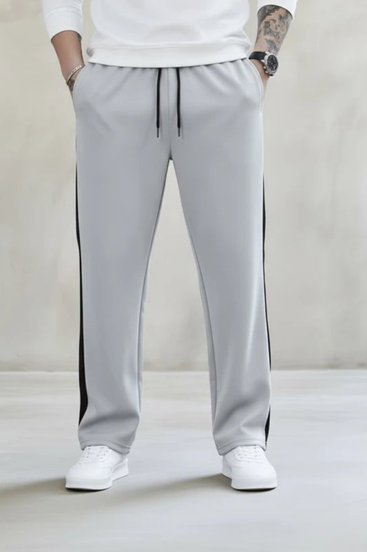 Grey Athletic Track Pants – Performance Edition