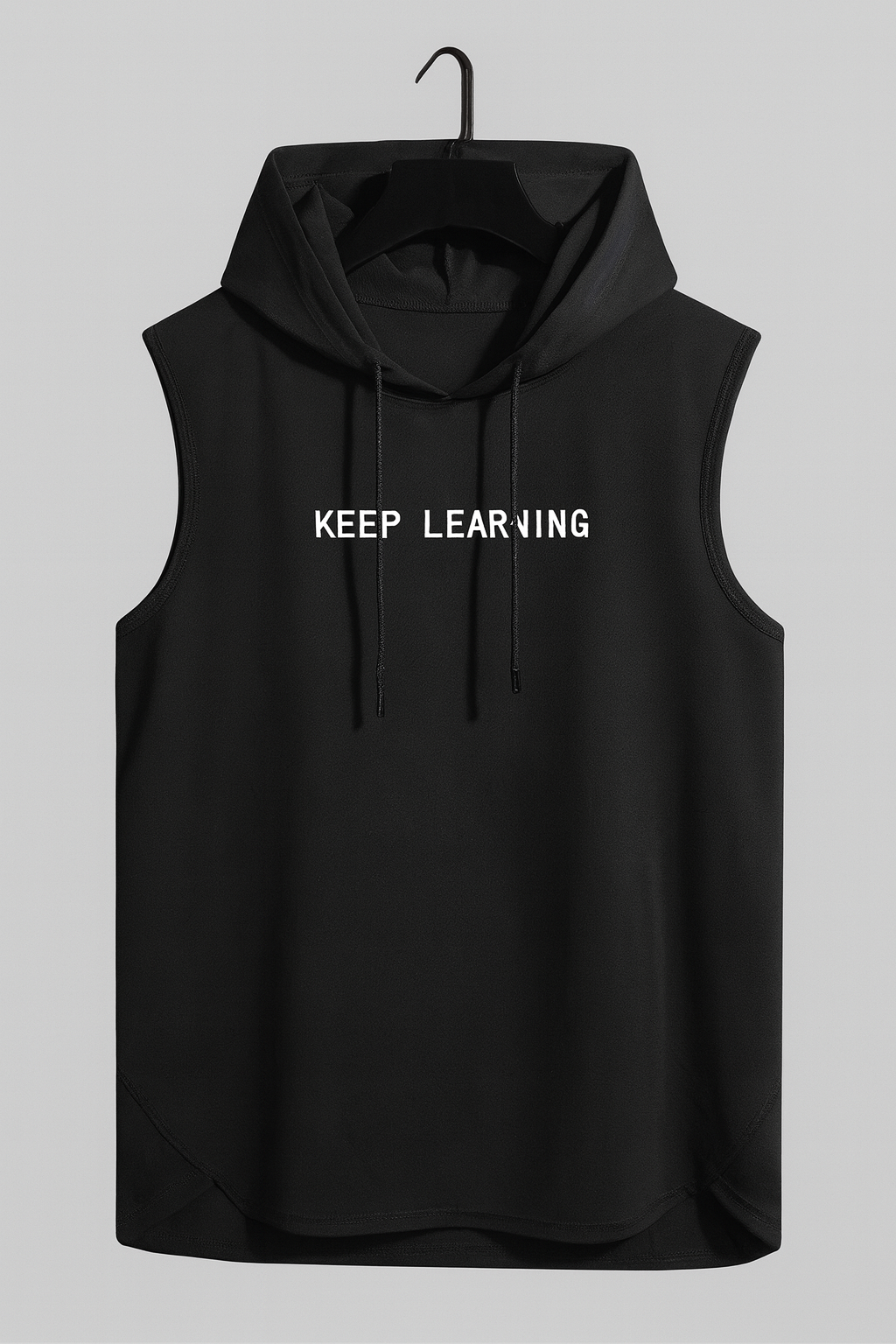 ATLEST “Keep Learning” Sleeveless Hoodie