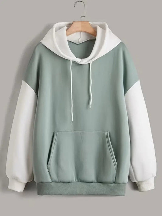 Partial Payment for Two-Tone Contrast Hoodie – Gray &amp; White Edition - S (Partial Payment) 1764916355-136