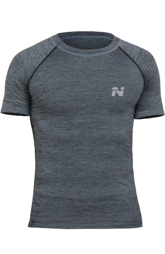 ATLEST Performance Compression Tee – Graphite Grey